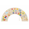 Viga Rainbow Sensory Arch Wall Toy - 12-in-1 Montessori Activity Center for Kids