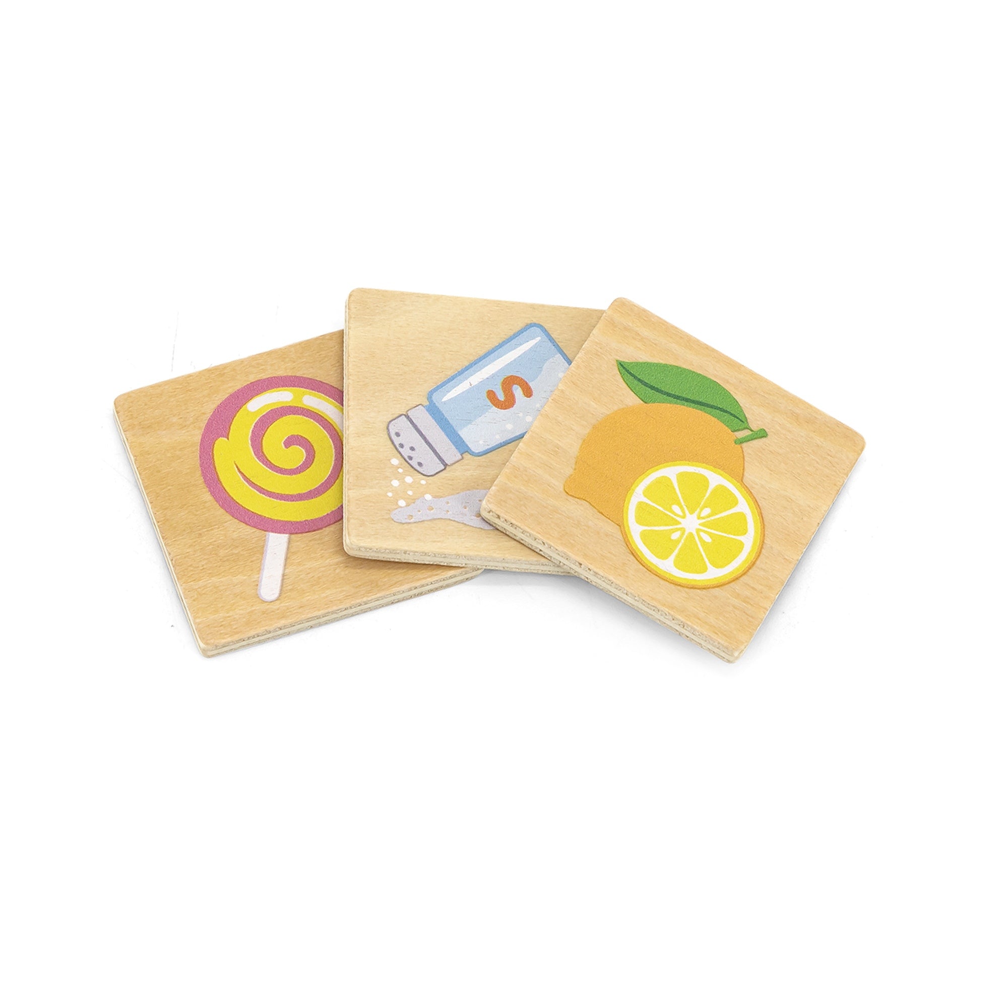 Viga Wooden Five Senses Discovery Puzzle - 37pc Interactive Science & Sorting Game