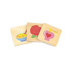 Viga Wooden Five Senses Discovery Puzzle - 37pc Interactive Science & Sorting Game