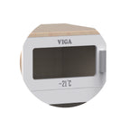 Viga Wooden Supermarket Cooler Stand - Solid Rubberwood Freezer Display Toy