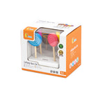Viga Wooden Lollipop Set - Realistic 1:1 Scale Colorful Candy Play Food