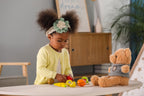 Viga Wooden Fruit Cutting Set - 11-Piece Montessori Early Learning Food Toy