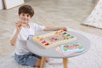 Viga Wooden Bead Sorting & Fine Motor Master Set - 94pc Sensory Training Kit