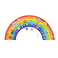 Viga Rainbow Multi-Sensory Wall Toy - 12-in-1 Interactive Activity Center for All Heights