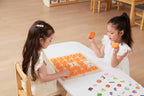 Viga Jumbo Wooden Memory Game - 24-Grid Professional Matching Set with 5 Double-Sided Cards