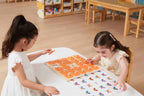 Viga Jumbo Wooden Memory Game - 24-Grid Professional Matching Set with 5 Double-Sided Cards