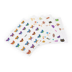 Viga Jumbo Wooden Memory Game - 24-Grid Professional Matching Set with 5 Double-Sided Cards
