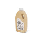 Viga Modern White Wooden Play Washing Machine - Rubberwood Unit with Detergent