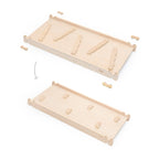 Viga 2-in-1 Reversible Wooden Climbing Ramp & Slide - 101cm Beechwood Extension