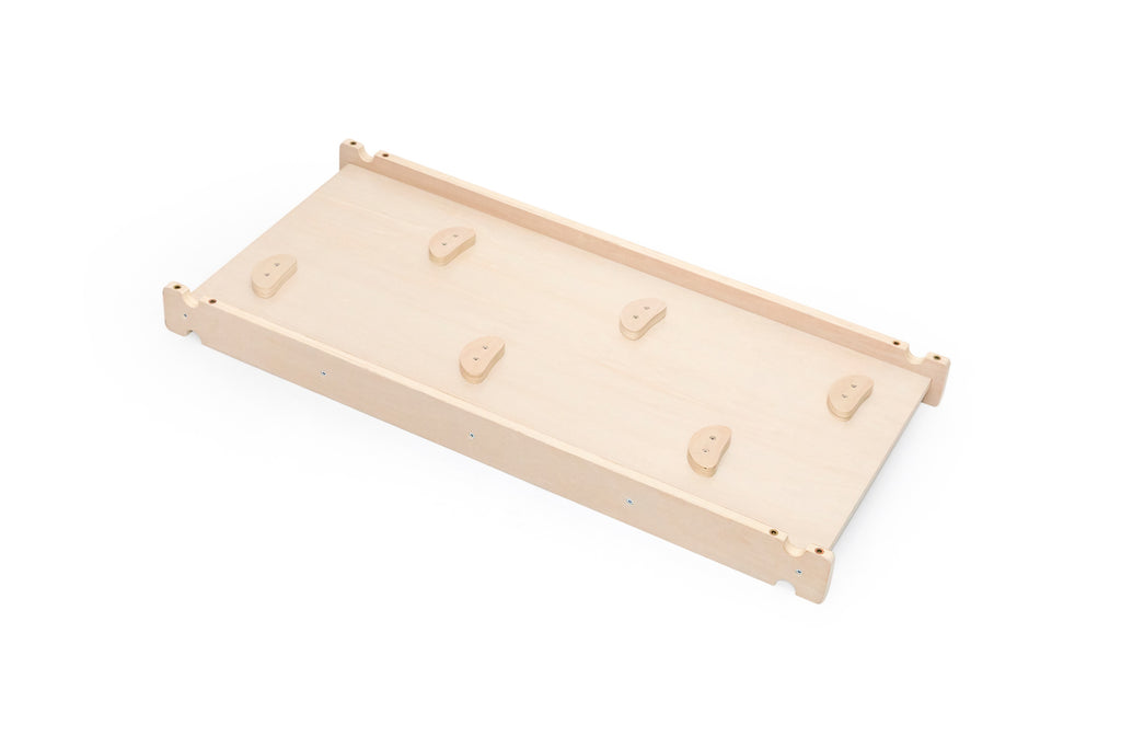 Viga 2-in-1 Reversible Wooden Climbing Ramp & Slide - 101cm Beechwood Extension
