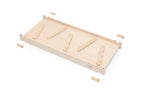 Viga 2-in-1 Reversible Wooden Climbing Ramp & Slide - 101cm Beechwood Extension