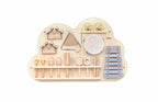 Viga Orff Music Wall Toy - 12-Piece Percussion Sensory Activity Board for Kids