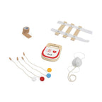 Viga Super Ambulance Medical Role-Play Center - Large-Scale 20+ Piece First Aid Education Station