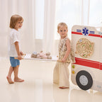 Viga Super Ambulance Medical Role-Play Center - Large-Scale 20+ Piece First Aid Education Station