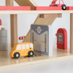 Viga Grand 4-Level Wooden Parking Garage - Deluxe City Service Center with Elevator