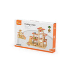 Viga Grand 4-Level Wooden Parking Garage - Deluxe City Service Center with Elevator