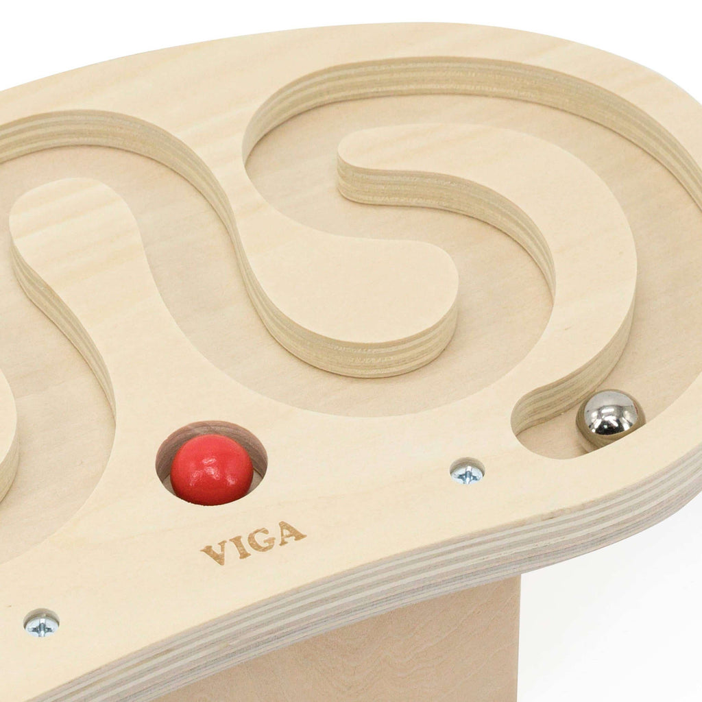 Viga 2-Pack Wearable Wooden Balance Maze Belts - Core Strength & Body Awareness Set