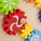 Viga Rainbow Sensory Arch Wall Toy - 12-in-1 Montessori Activity Center for Kids