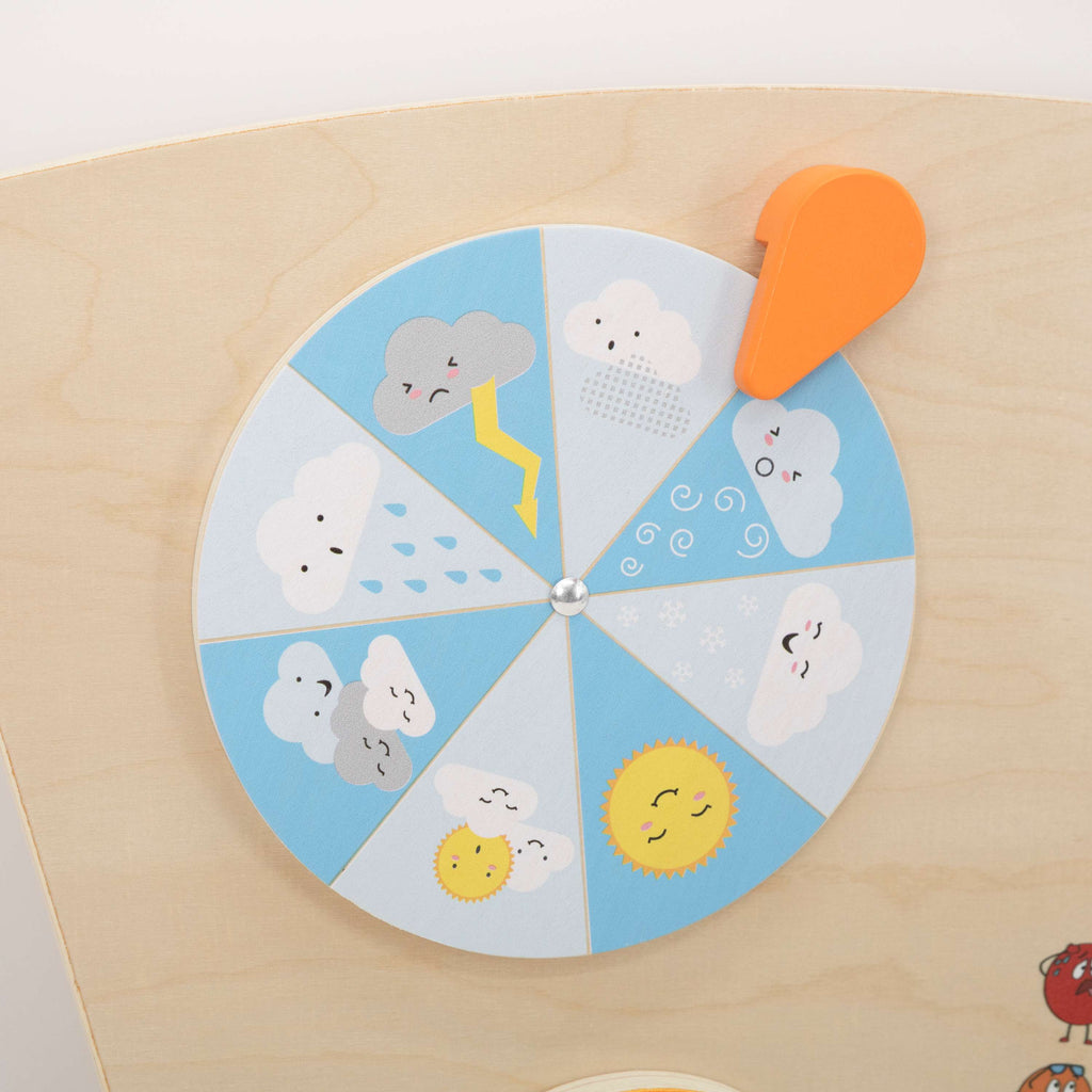Viga Rainbow Sensory Arch Wall Toy - 12-in-1 Montessori Activity Center for Kids
