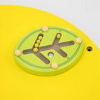 Viga 1.5m Caterpillar Sensory Wall Activity Center - 10-in-1 Wooden Wall Toy