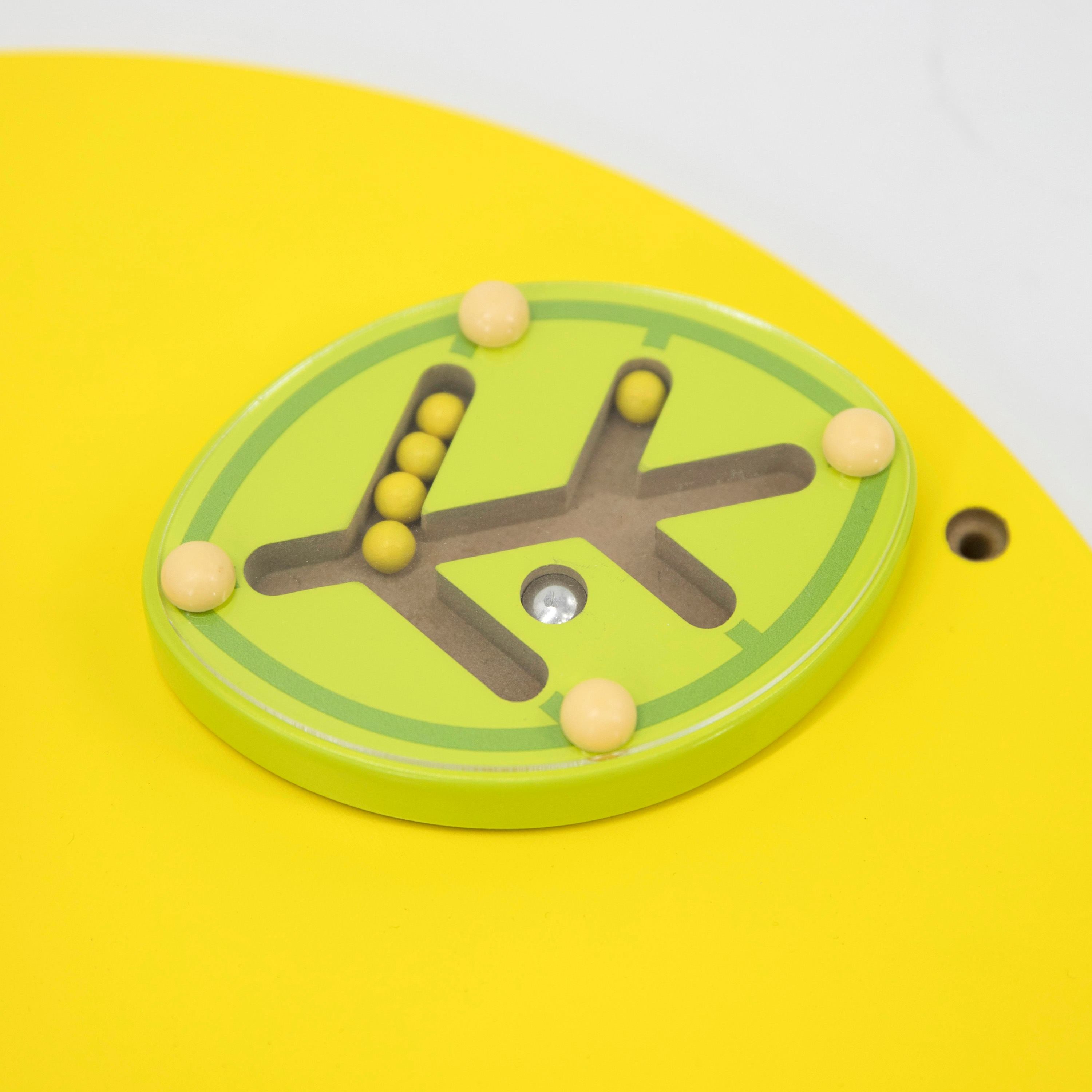 Viga 1.5m Caterpillar Sensory Wall Activity Center - 10-in-1 Wooden Wall Toy