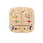 Viga Wooden Tactile Matching Wall Toy - Montessori Sensory Texture Pairing Board