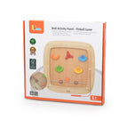 Viga Wooden Magnetic Pinball Wall Toy - Interactive Launch & Score Activity Board