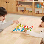 Viga Wooden Insect Folding Ludo Game - 20pc Portable Travel Set
