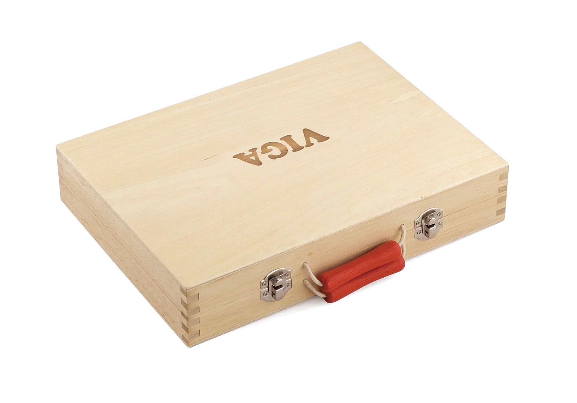 Viga 12-Piece Ultimate Handyman Wooden Tool Case - Deluxe STEM Engineering Play Set