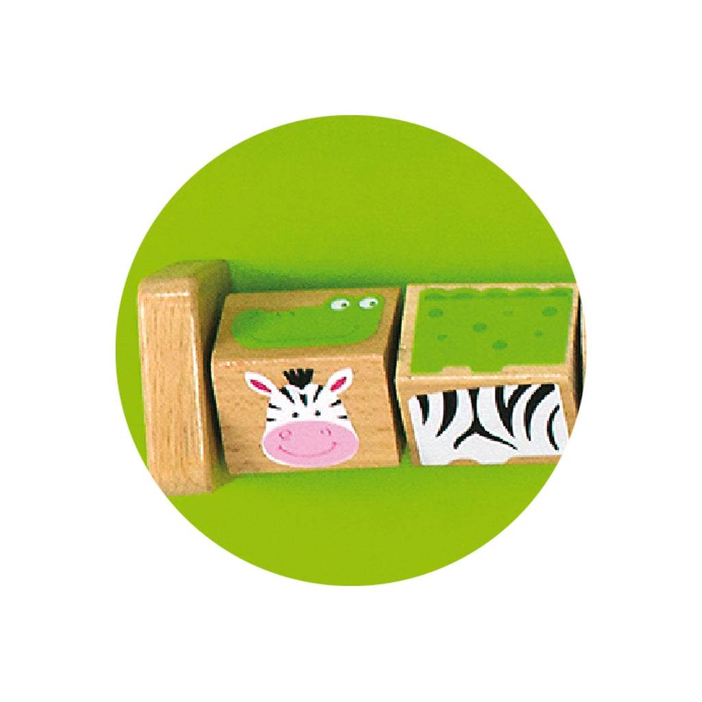 Viga 91cm Crocodile Activity Wall Toy - Multi-Sensory Educational Wall Center