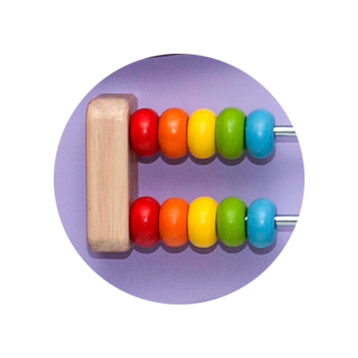 Viga 91cm Hippo Activity Wall Toy - Montessori Sensory Wall Center