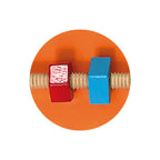 Viga 91cm Bear Activity Wall Toy - Montessori Sensory Discovery Center