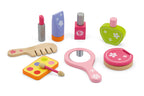 Viga Wooden Little Princess Vanity Case - 11pc Pretend Play Beauty Set