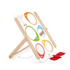 Viga Wooden Bean Bag Toss Game - Foldable Scoring Activity Set for Kids