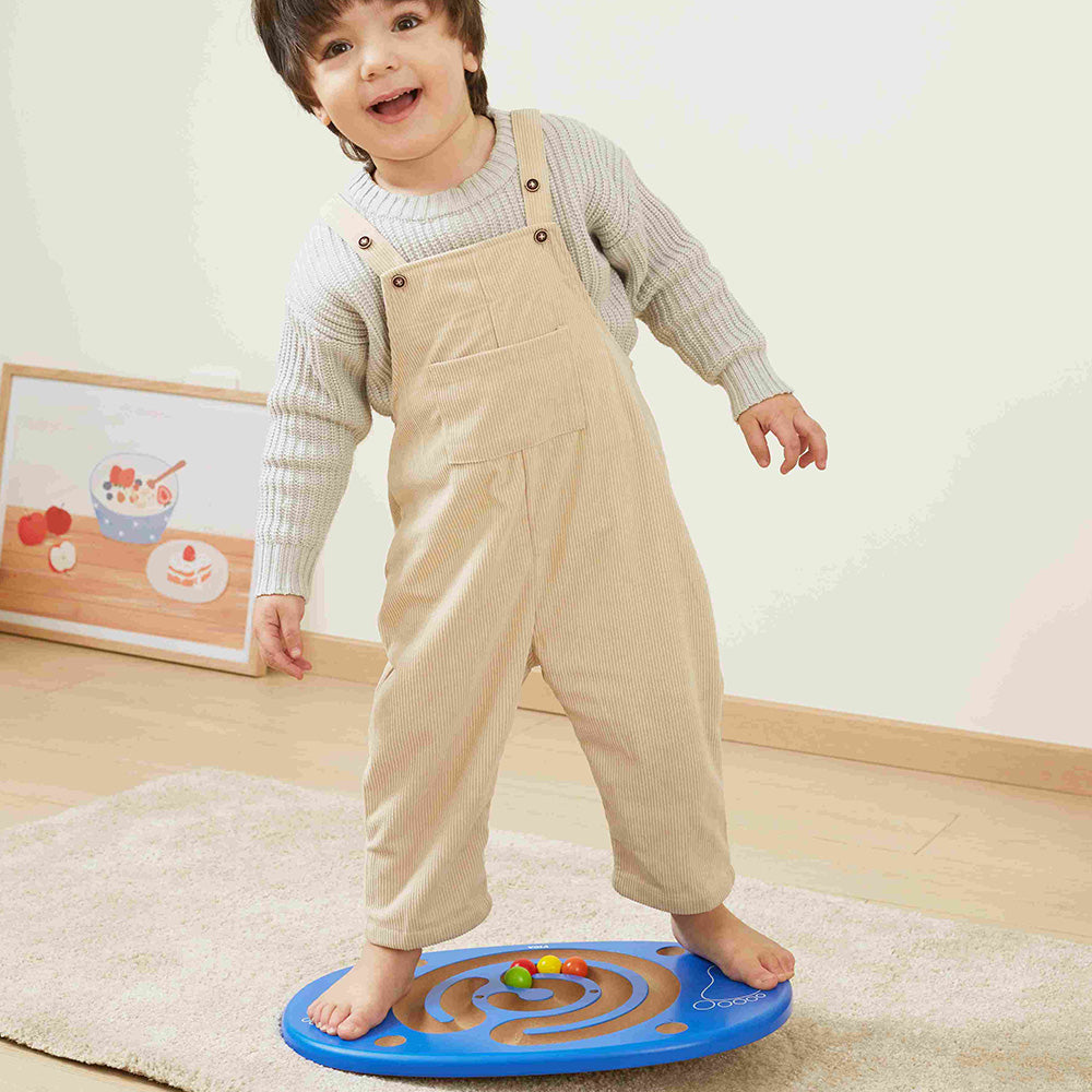 Viga Wooden Foot Balance Maze Board - 5-Piece Sensory Integration Training Set