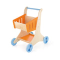 Viga 2-in-1 Wooden Shopping Cart & Toddler Walker - Montessori Role Play Toy