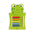 Viga Wooden Frog Abacus Wall Toy - 50-Bead Mathematical Sensory Activity Board