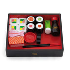 Viga Wooden Sushi Role-Play Set - 15-Piece Montessori Cultural Food Toy