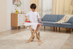 Viga Wooden Ironing Board & Iron Set - Montessori Practical Life Skill Toy