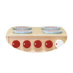 Viga 5-Piece Wooden Play Kitchen Suite - Professional Modular Montessori Furniture Set