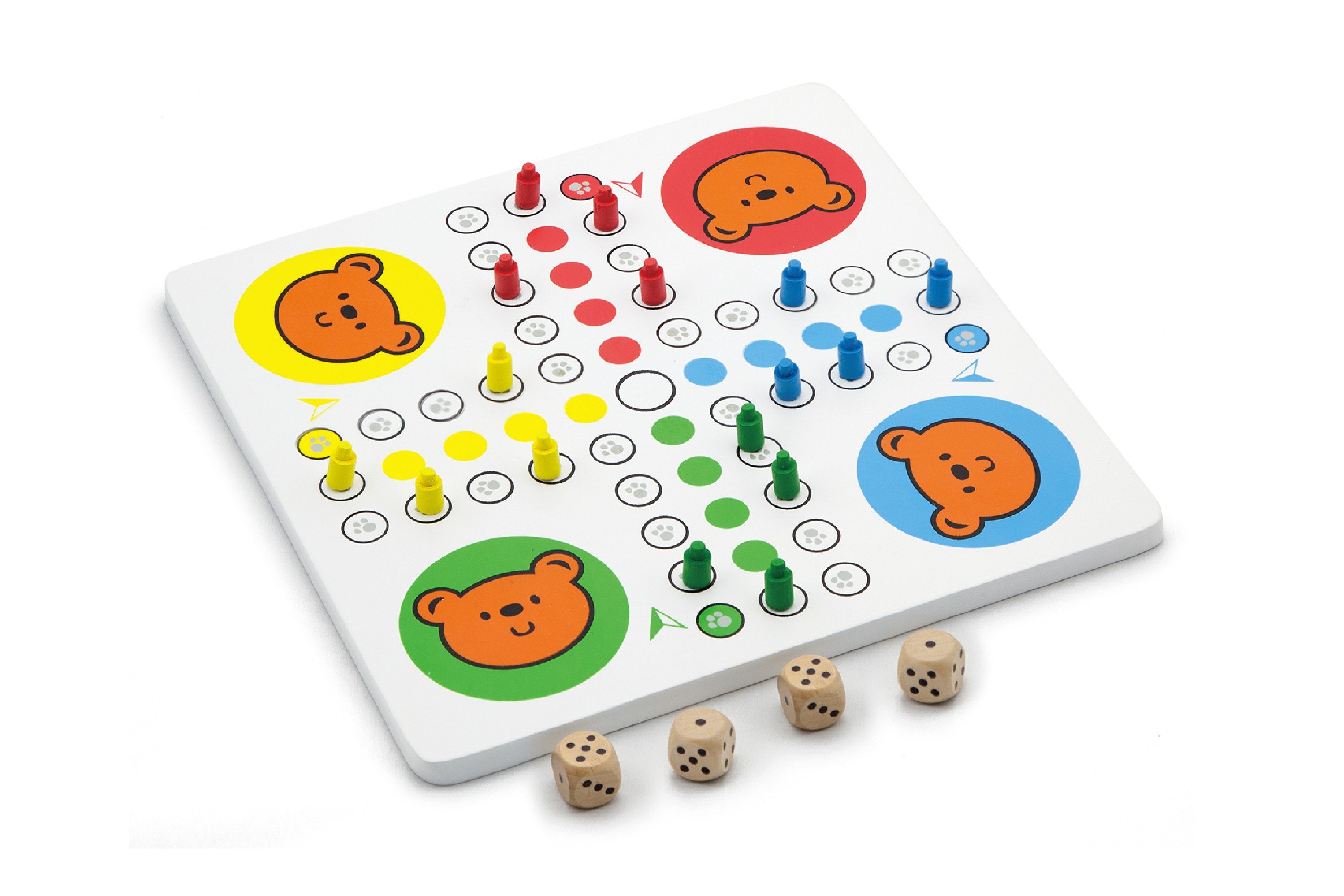 Viga 2-in-1 Wooden Creative Pegboard & Ludo Game - 427pc Master Creative Set