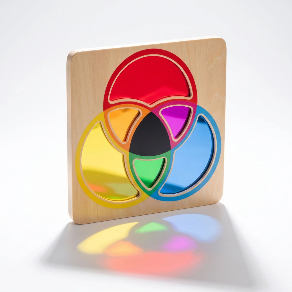 Color Mixing Mirror Panel