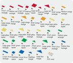 Triangle and Square Shape Magnetic Blocks